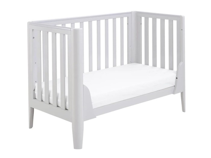 Babymore Iris mini Cot Bed – Grey