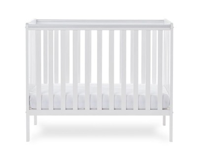 Obaby Bantam Space Saver Cot - White