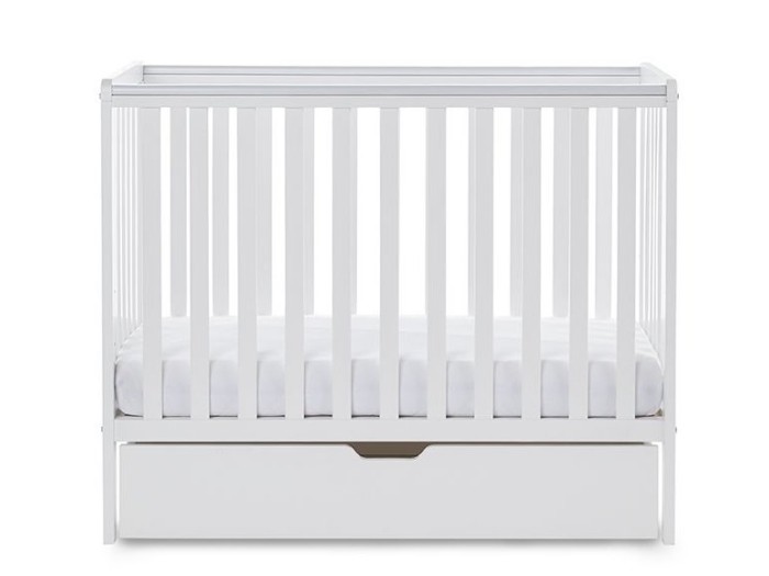 Obaby Bantam Space Saver Cot - White