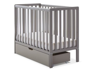 Obaby Bantam Space Saver Cot - Taupe Grey 2