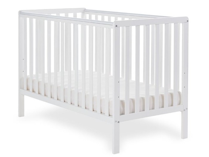 Obaby Bantam Cot - White