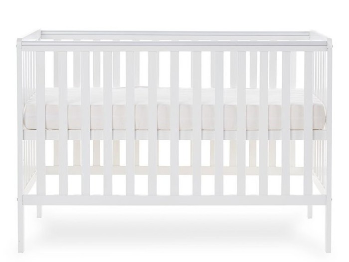 Obaby Bantam Cot - White