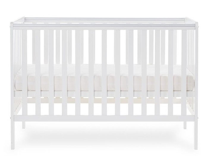 Obaby Bantam Cot - White