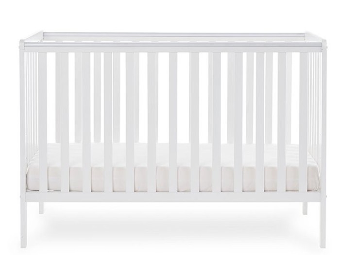 Obaby Bantam Cot - White