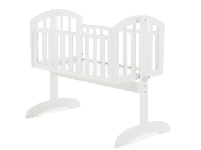 Obaby Sophie Swinging Crib - White