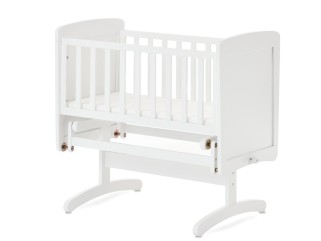 Obaby Gliding Crib - White 2