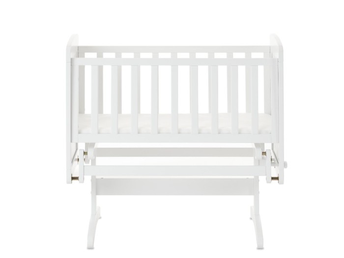 Obaby Gliding Crib - White