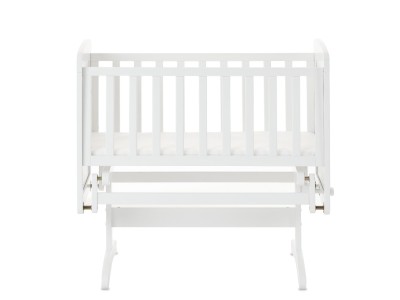 Obaby Gliding Crib - White