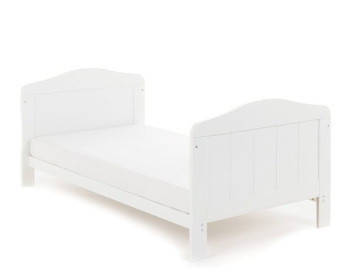 Obaby Whitby Cot Bed - White