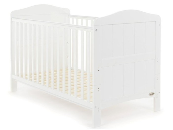 Obaby Whitby Cot Bed - White