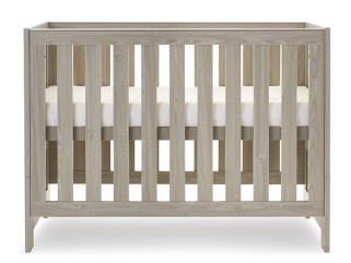 Obaby Nika Mini Cot Bed - Grey Wash 2