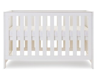 Obaby Nika Cot Bed - White Wash 2