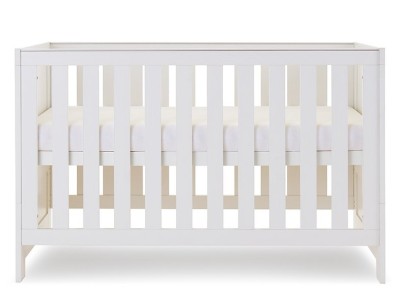Obaby Nika Cot Bed - White Wash
