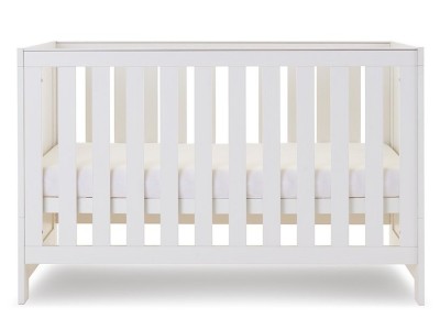 Obaby Nika Cot Bed - White Wash