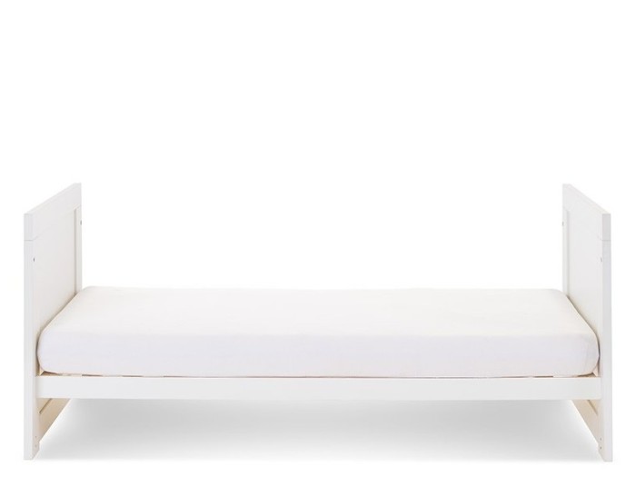 Obaby Nika Cot Bed - White Wash