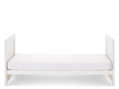 Obaby Nika Cot Bed - White Wash