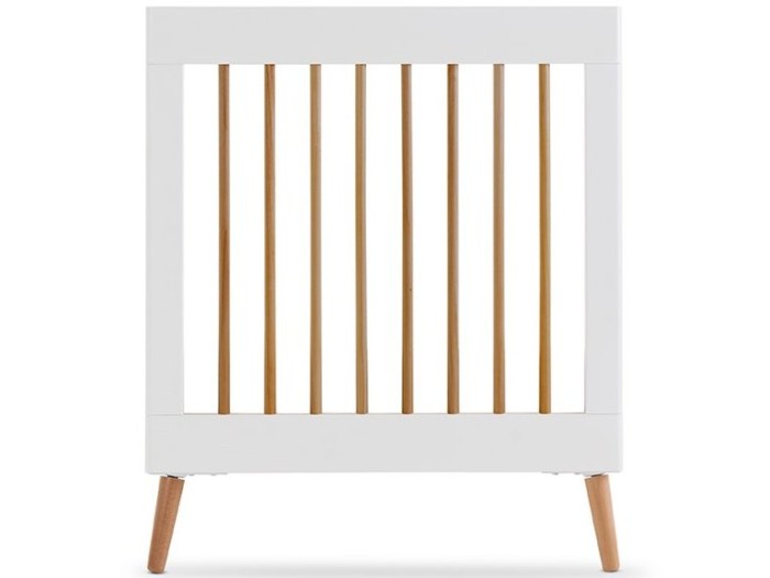 Obaby Maya Cot Bed - White with Natural