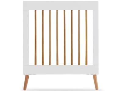 Obaby Maya Cot Bed - White with Natural