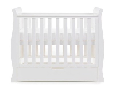 Obaby Stamford Space Saver Cot - White