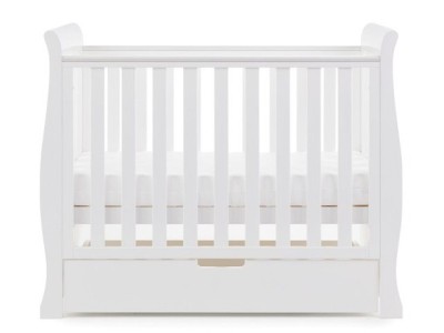 Obaby Stamford Space Saver Cot - White