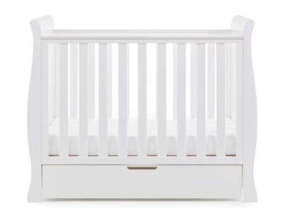 Obaby Stamford Space Saver Cot - White