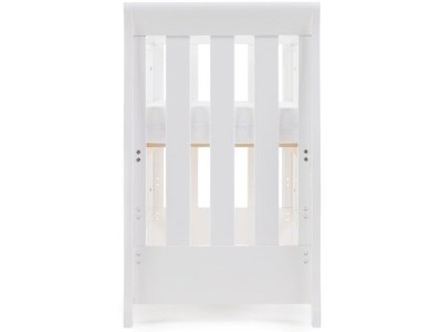 Obaby Stamford Space Saver Cot - White