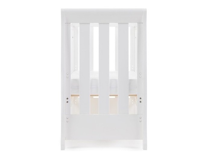 Obaby Stamford Space Saver Cot - White