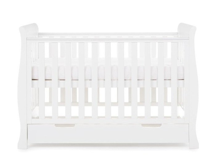 Obaby Stamford Mini Cot Bed - White