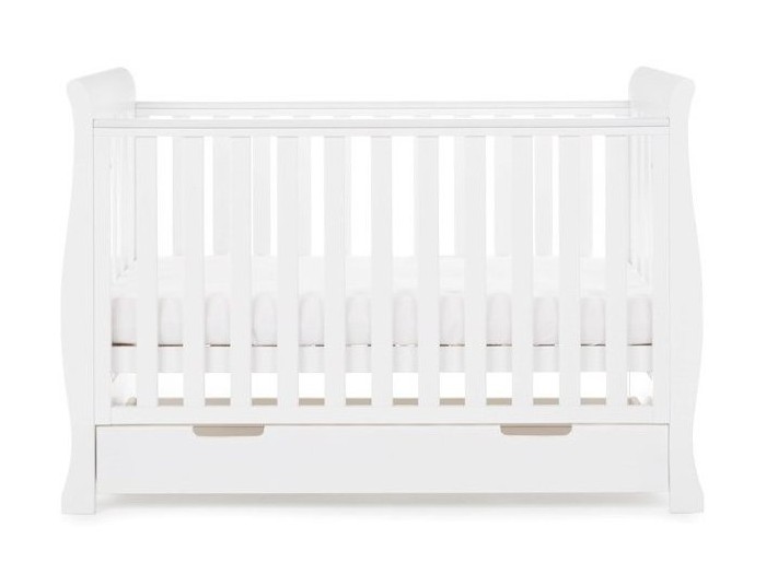 Obaby Stamford Mini Cot Bed - White