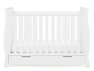 Obaby Stamford Mini Cot Bed - White