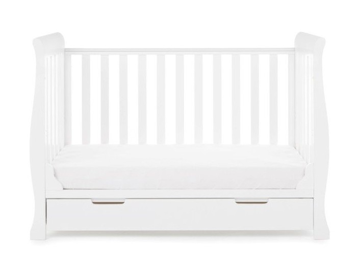 Obaby Stamford Mini Cot Bed - White