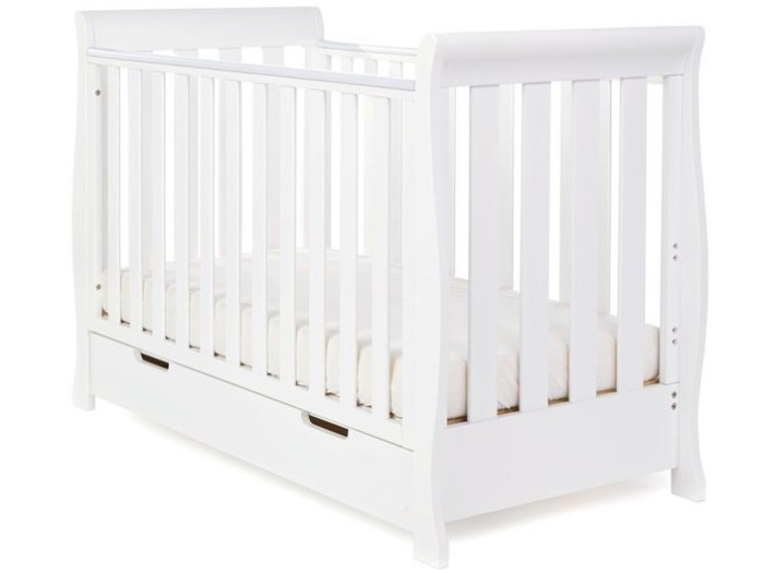 Obaby Stamford Mini Cot Bed - White