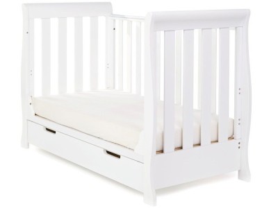 Obaby Stamford Mini Cot Bed - White