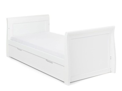 Obaby Stamford Classic Cot Bed - White