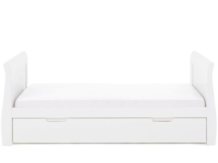 Obaby Stamford Classic Cot Bed - White