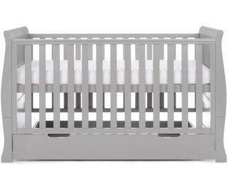 Obaby Stamford Classic Cot Bed - Warm Grey 2