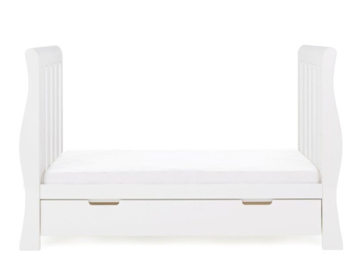 Obaby Stamford Luxe Cot Bed - White