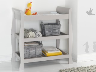 Obaby Stamford Open Changing Unit - Warm Grey