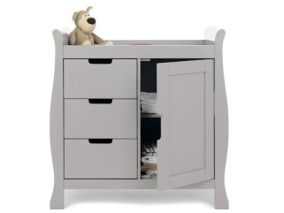 Obaby Stamford Closed Changing Unit - Warm Grey 2