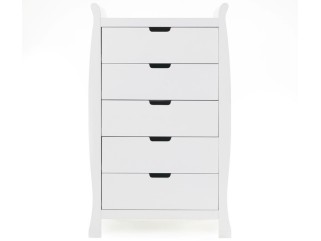 Obaby Stamford Tall Chest Of Drawers - White 2