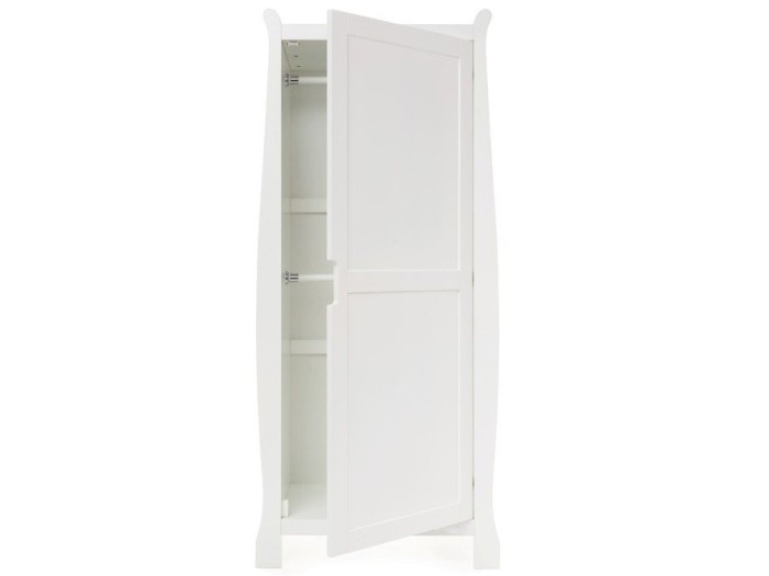Obaby Stamford Single Wardrobe - White