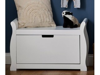 Obaby Stamford Toy Box - White
