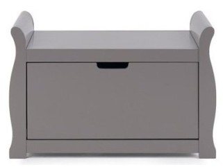 Obaby Stamford Toy Box - Taupe Grey