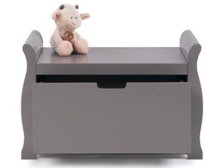 Obaby Stamford Toy Box - Taupe Grey 2