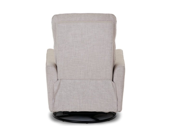 Obaby Savannah Swivel Glider Recliner Chair - Oatmeal