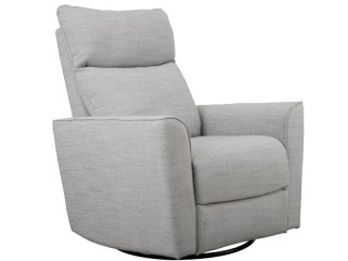 Obaby Savannah Swivel Glider Recliner Chair - Pebble 2