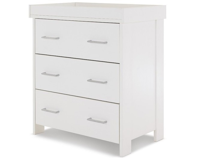 Obaby Nika Mini 3 Piece Room Set - White Wash