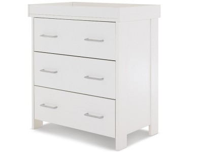 Obaby Nika Mini 3 Piece Room Set - White Wash