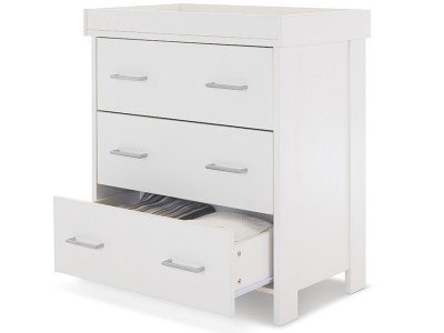 Obaby Nika Mini 3 Piece Room Set - White Wash