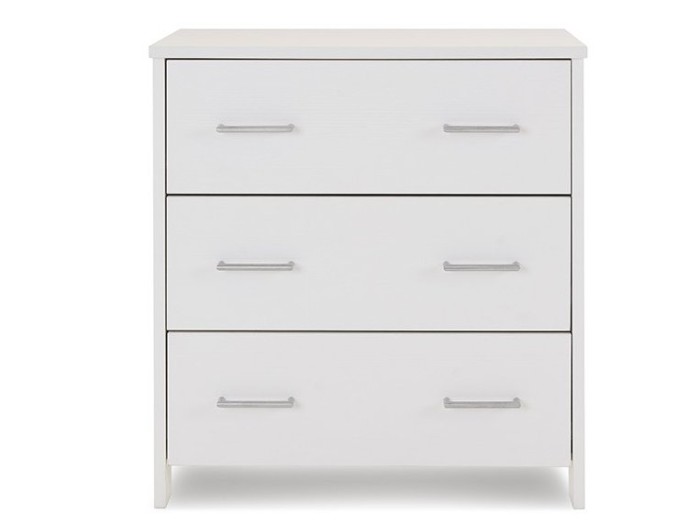 Obaby Nika 3 Piece Room Set - White Wash